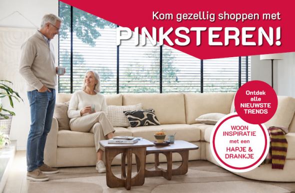 Kom gezellig shoppen met Pinksteren